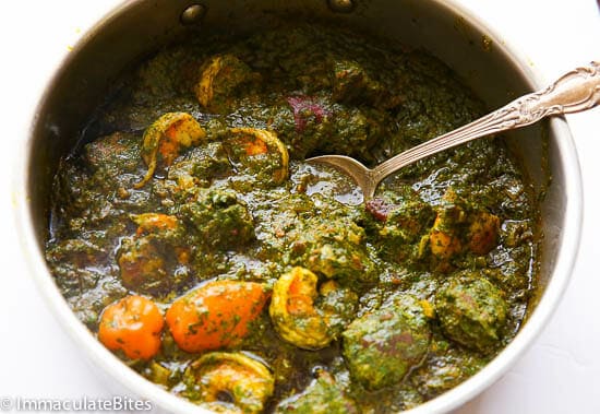 Cassava leaves stew (Sierra Leone)