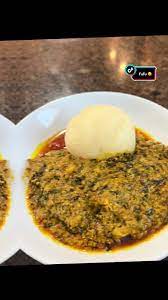 Fufu & Sour Sour (Sorrel) & Egusi Sauce (Sierra Leone)