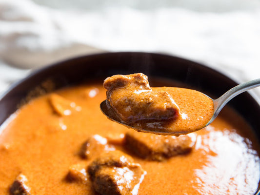Ghanaian Goat Meat & Tripe Peanut Stew