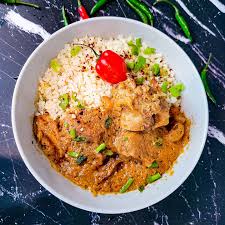 Groundnut Stew and Rice